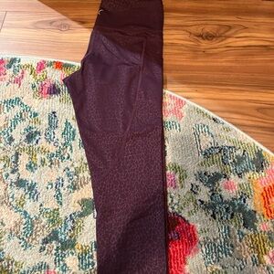 Plum Camo Zyia Leggings